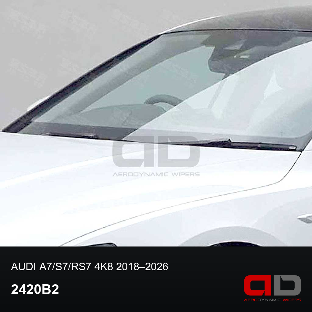 Wiper Blades AUDI A7/S7/RS7 4K8 2018–2026 Twin Pack 2420B2 — Front