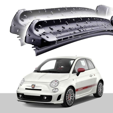 Wiper Blades ABARTH 500 Hatchback 2011-2014 Twin Pack 2413B2A-12R3