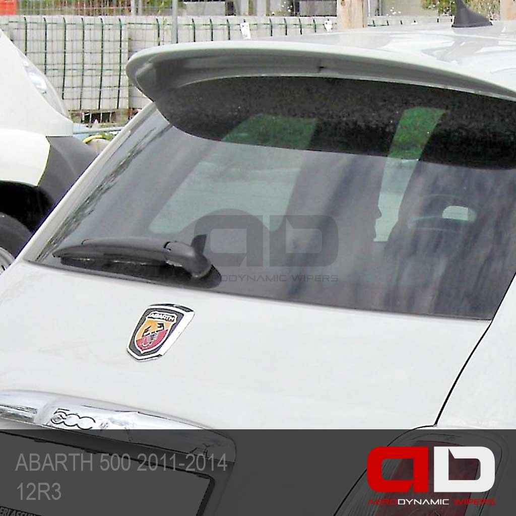 Wiper Blades ABARTH 500 Hatchback 2011-2014 Twin Pack 2413B2A-12R3