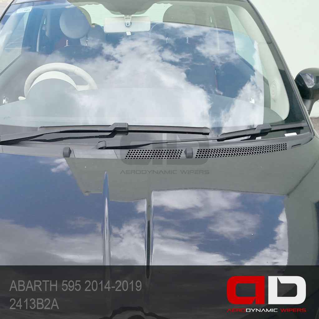 Wiper Blades ABARTH 595 Hatchback 2014-2019 Twin Pack 2313B2A-12R3