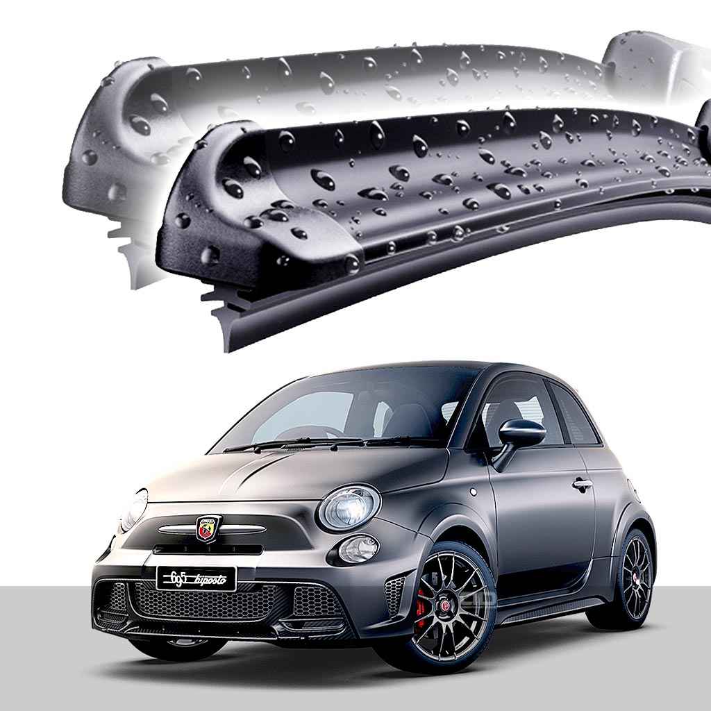Wiper Blades ABARTH 695 Hatchback 2011-2019 Twin Pack 2413B2A-12R3