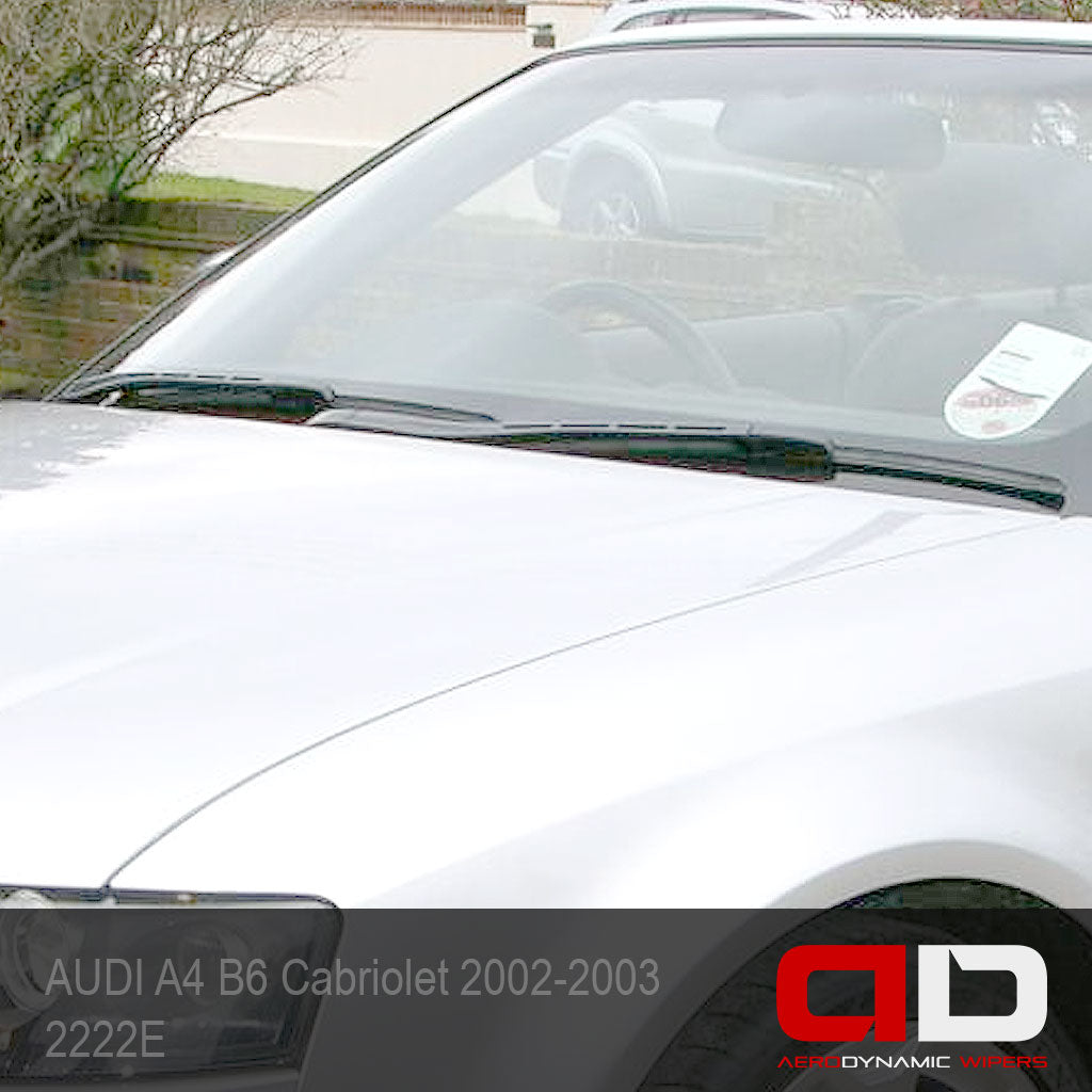 Wiper Blades AUDI S4 Cabriolet B6 2005-2006 Twin Pack 2222E