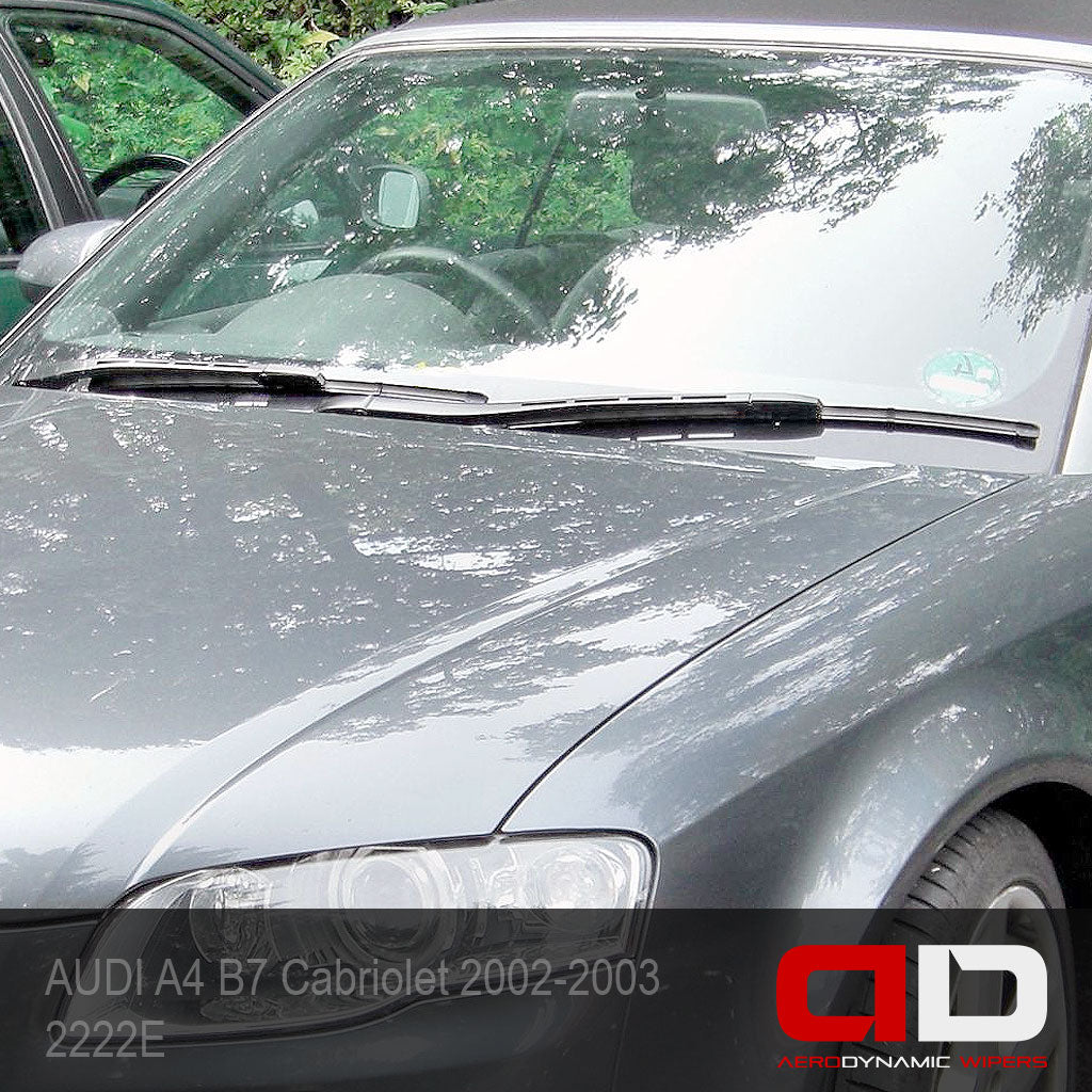 Wiper Blades AUDI A4 Cabriolet B7 2006-2009 Twin Pack 2222E