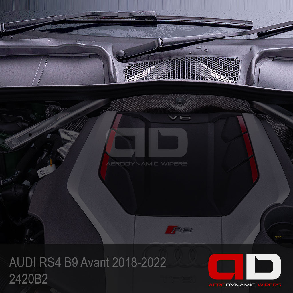 Wiper Blades AUDI RS4 Wagon B9 2017-2025 Twin Pack 2420B2-14S13