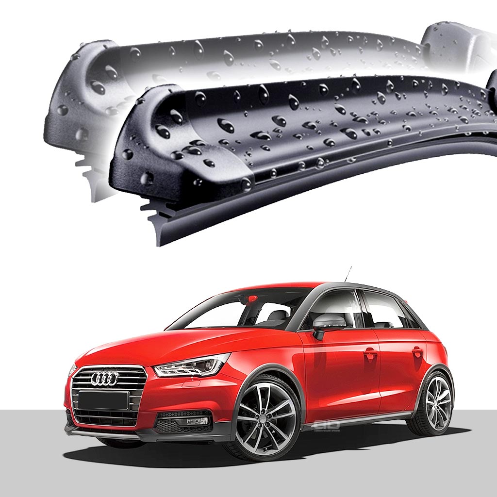 Wiper Blades AUDI S1 Sportback 8X 5-Door 2014-2018 Twin Pack 2415B2-13S13