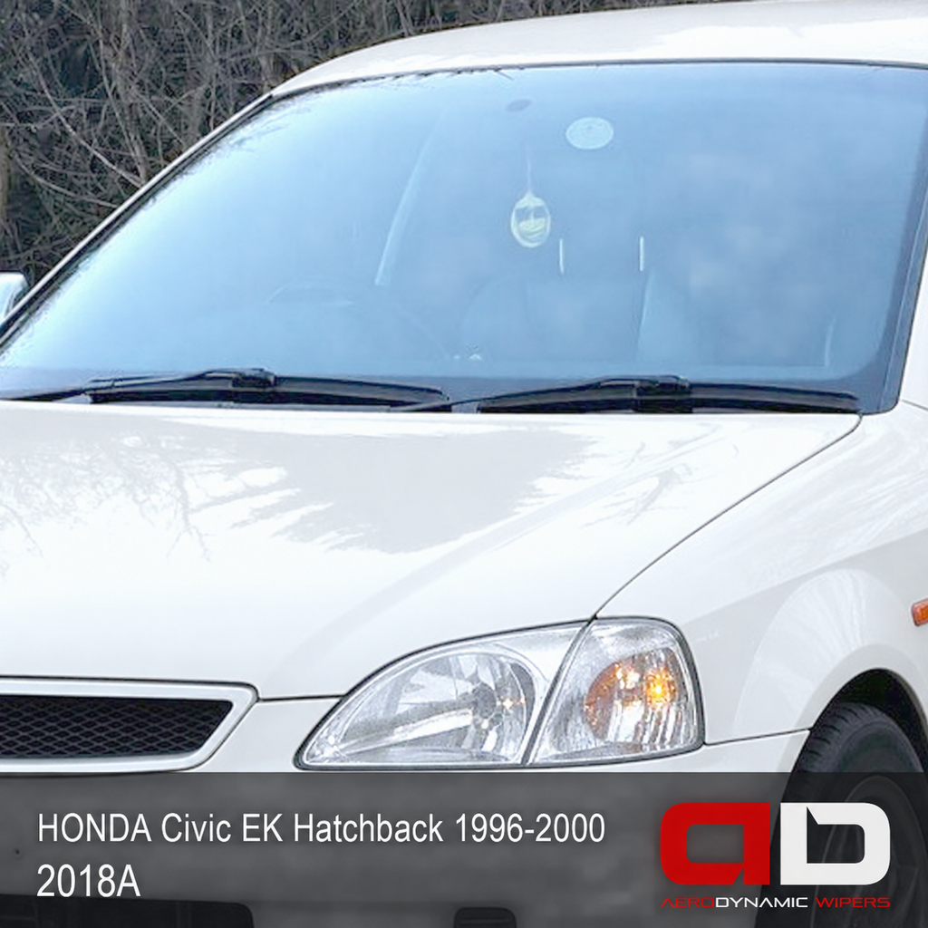 HONDA Civic EK Hatchback 1996–2000 actual aerodynamic front wipers 2018A