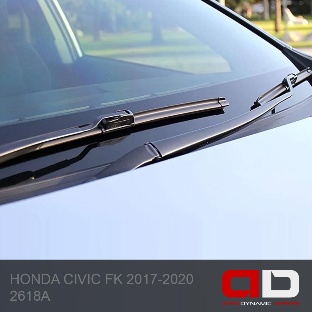 HONDA Civic FK Hatchback 2017–2020 actual 2618A front wiper blades