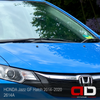 HONDA Jazz GF Hatch 2014–2020 real installed aerodynamic front wiper blades 2614A