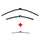 Front Wipers + Rear Wiper — ADWIPERS pack illustration