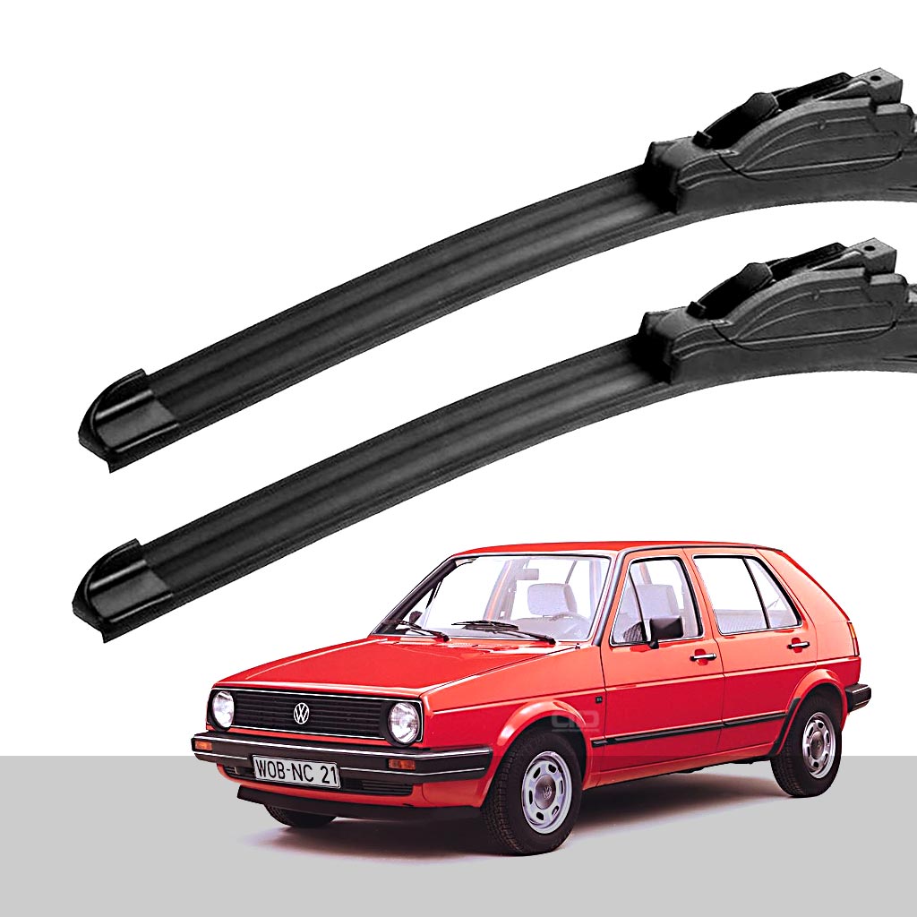 VOLKSWAGEN Golf MK1/2 Wiper Blades (19741991) Windscreen Wipers 1616A