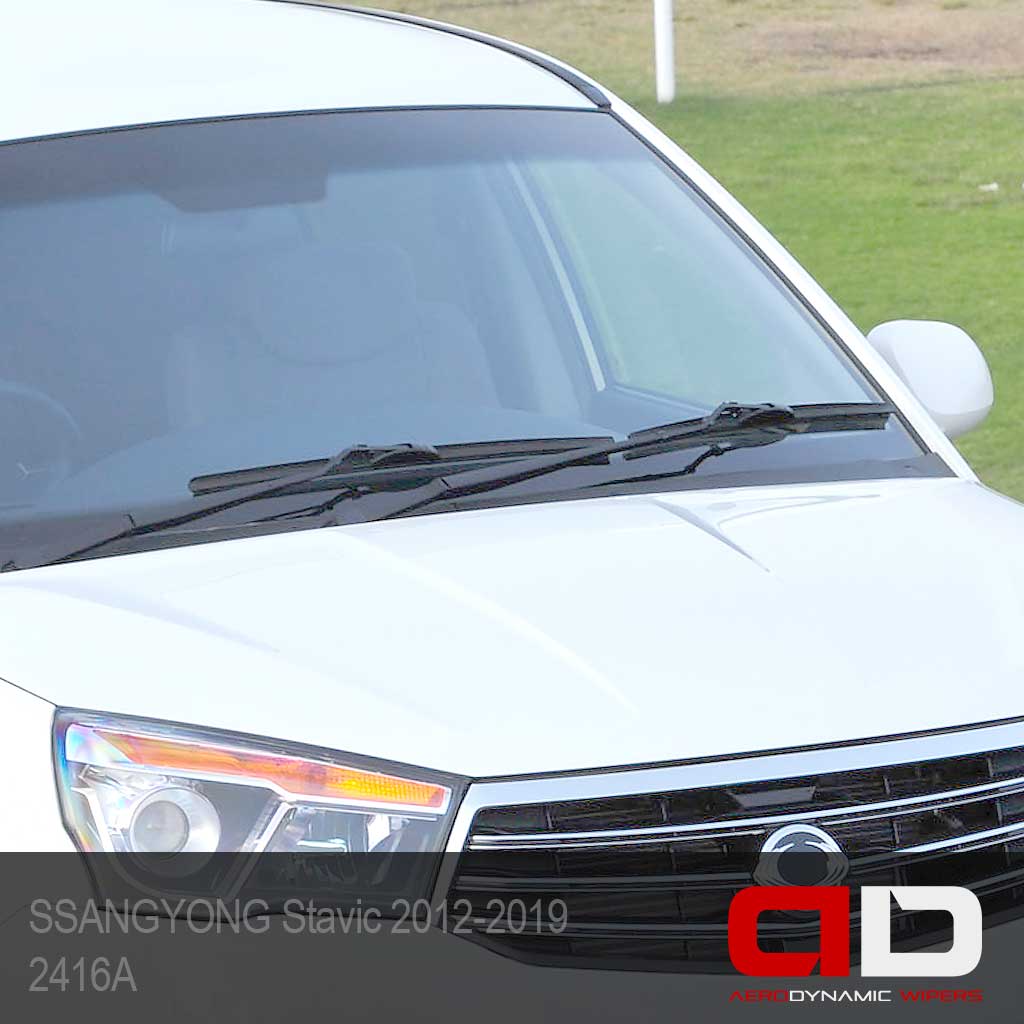 Windscreen Wipers For SSANGYONG Stavic MK2 2012-2019 Twin Pack Wiper Blades 2416A-12R1A SSANGYONG Stavic MK2 2012-2019 Front Wipers