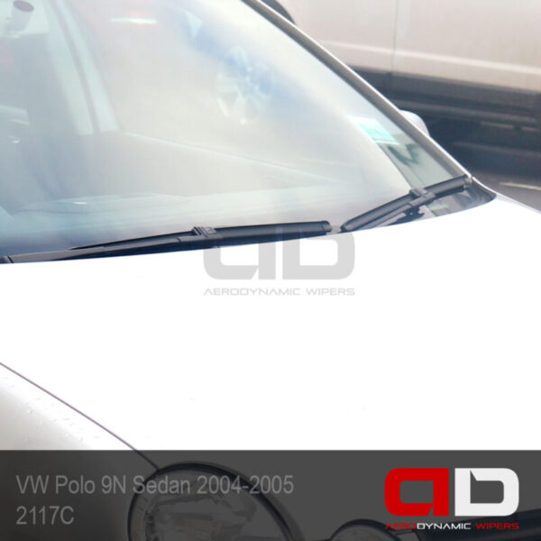 VW Polo 9N Sedan Front Wiper Blades 2004-2005